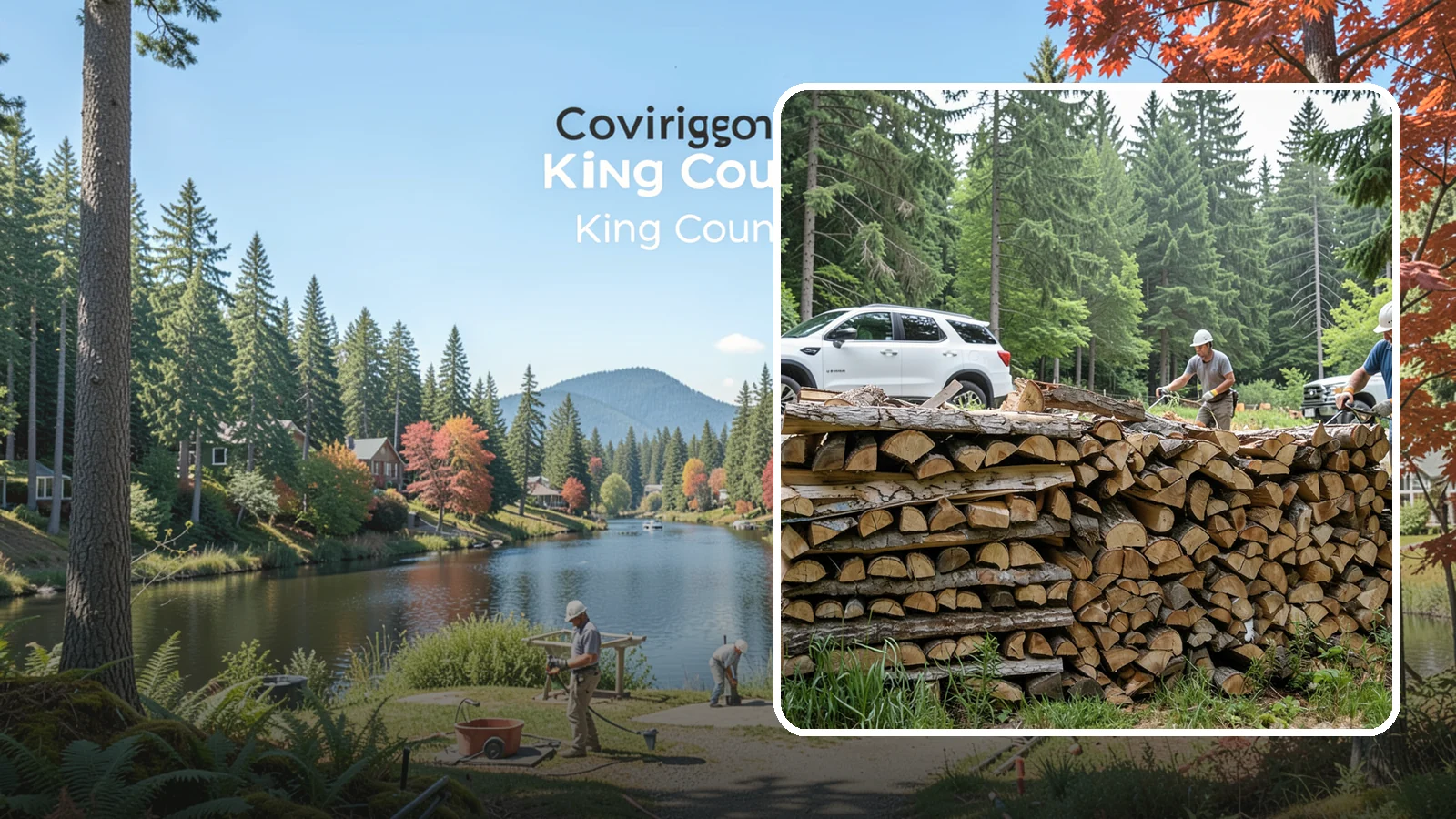 Custom Firewood Lengths in Covington, King County, WA - Custom-cut firewood lengths tailored to the exact dimensions of your firebox.