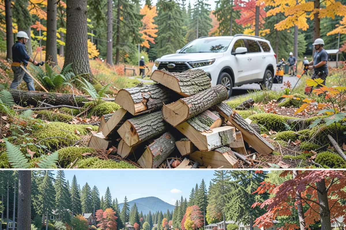 Custom Firewood Lengths in Covington, King County, WA - Order custom lengths in the dry season so pieces have time to fully season before use.