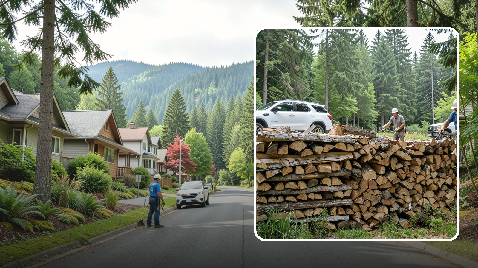 Custom Firewood Lengths in Darrington, Snohomish County, WA - Custom-cut firewood lengths tailored to the exact dimensions of your firebox.