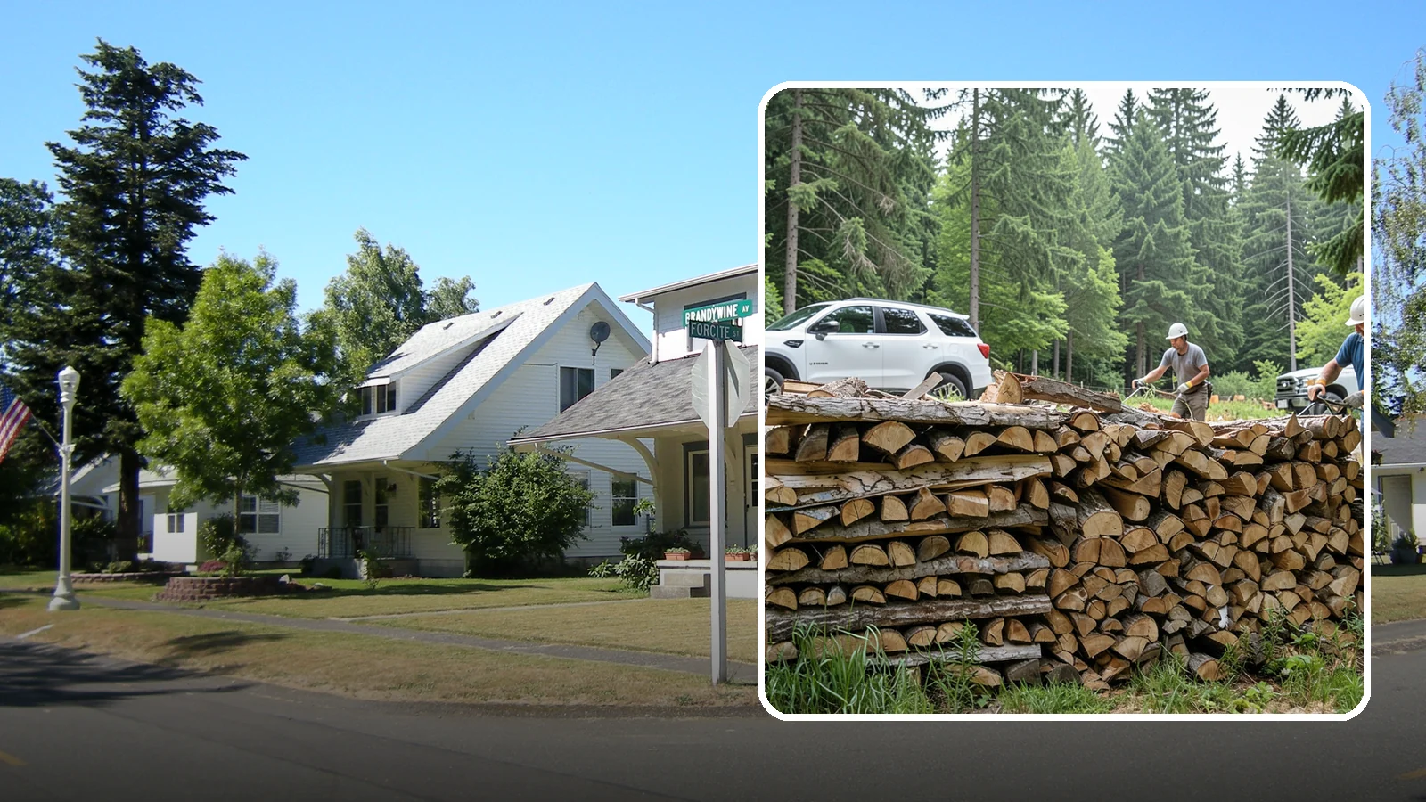 Custom Firewood Lengths in DuPont, Pierce County, WA - Custom-cut firewood lengths tailored to the exact dimensions of your firebox.