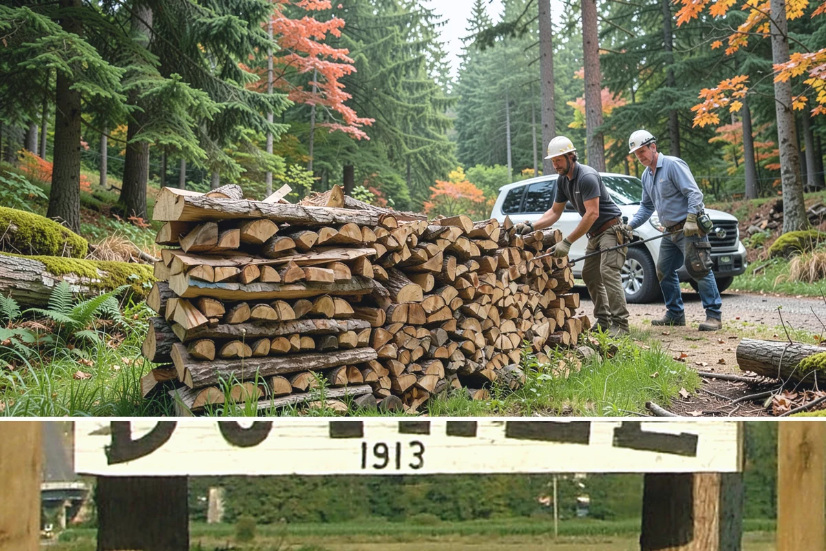 Custom Firewood Lengths in Duvall, King County, WA - Order custom lengths in the dry season so pieces have time to fully season before use.