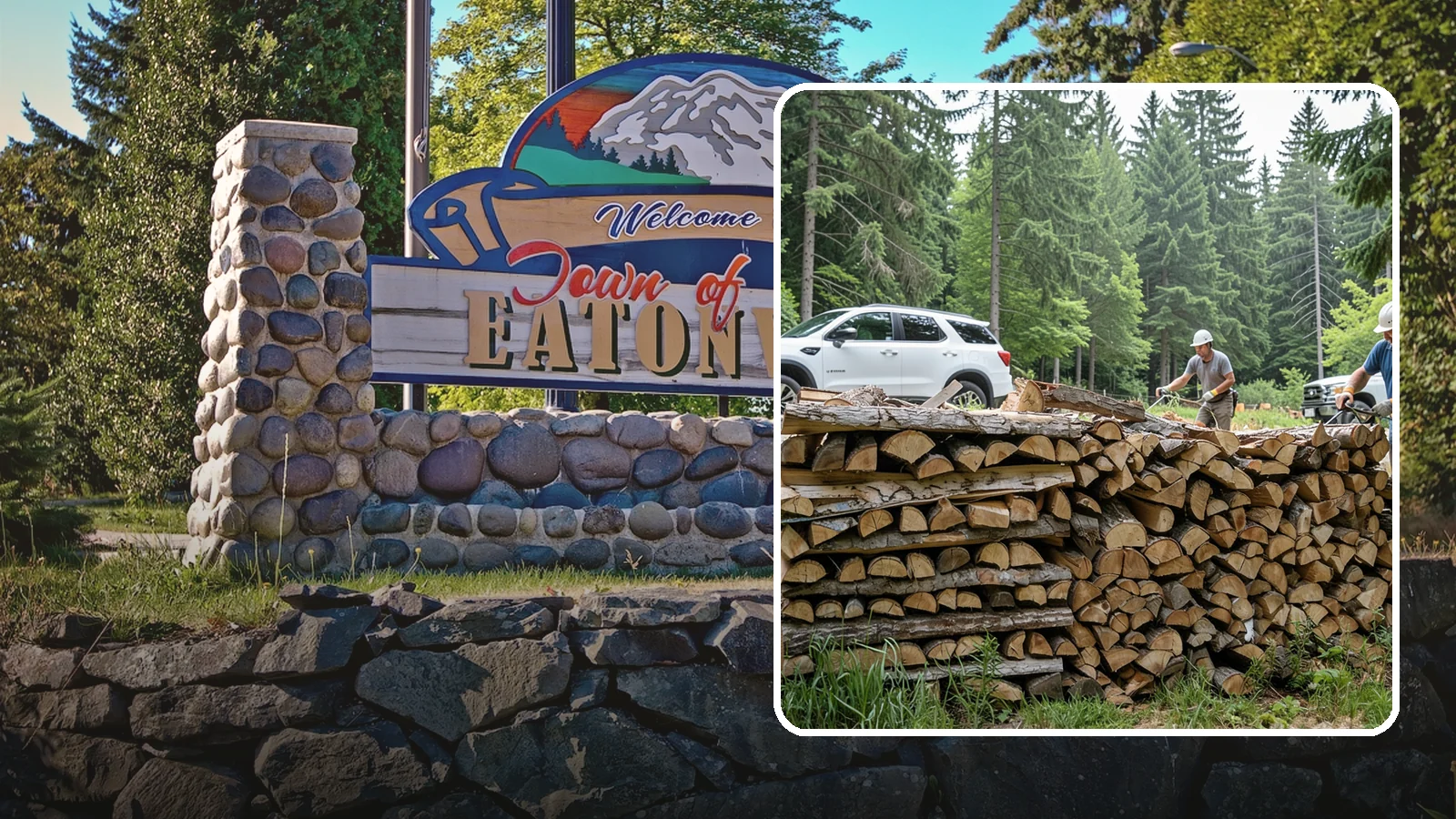 Custom Firewood Lengths in Eatonville, Pierce County, WA - Custom-cut firewood lengths tailored to the exact dimensions of your firebox.
