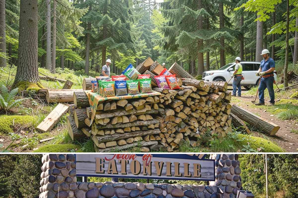 Custom Firewood Lengths in Eatonville, Pierce County, WA - Order custom lengths in the dry season so pieces have time to fully season before use.