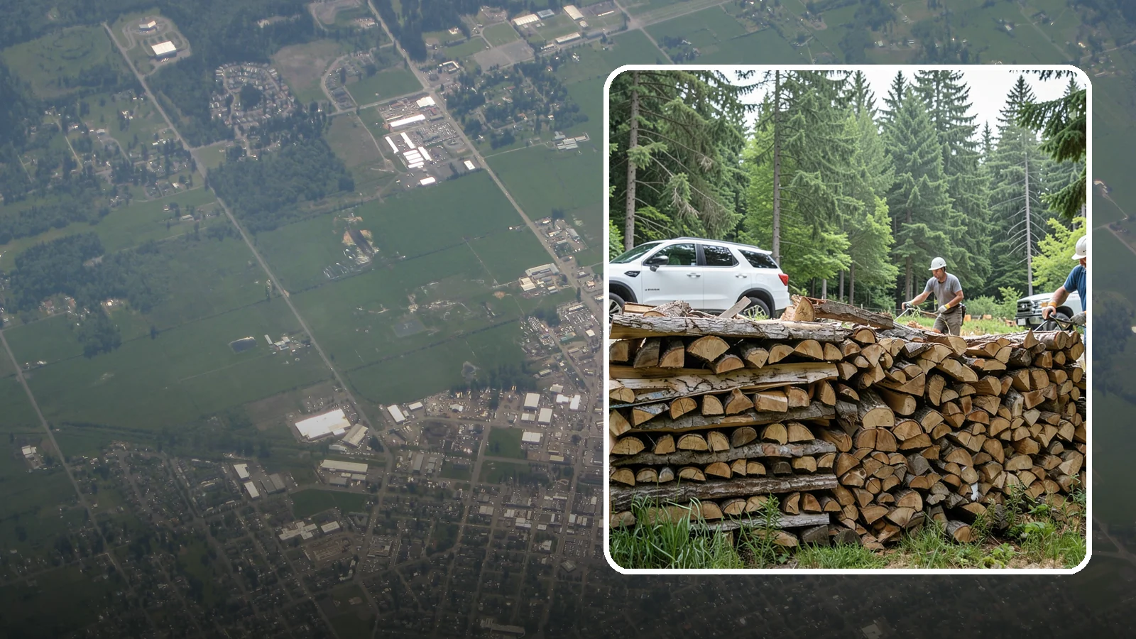 Custom Firewood Lengths in Enumclaw, King County, WA - Custom-cut firewood lengths tailored to the exact dimensions of your firebox.
