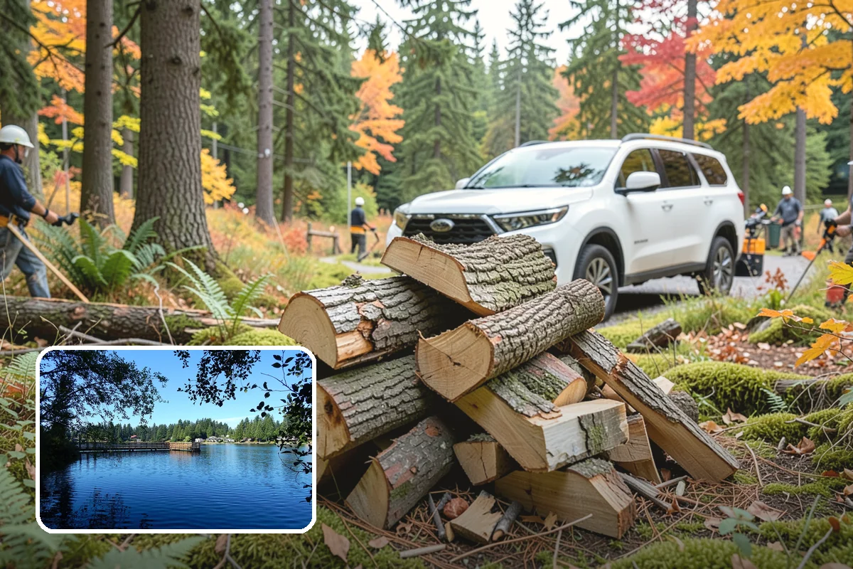 Custom Firewood Lengths in Federal Way, King County, WA - Cut to your exact firebox dimensions