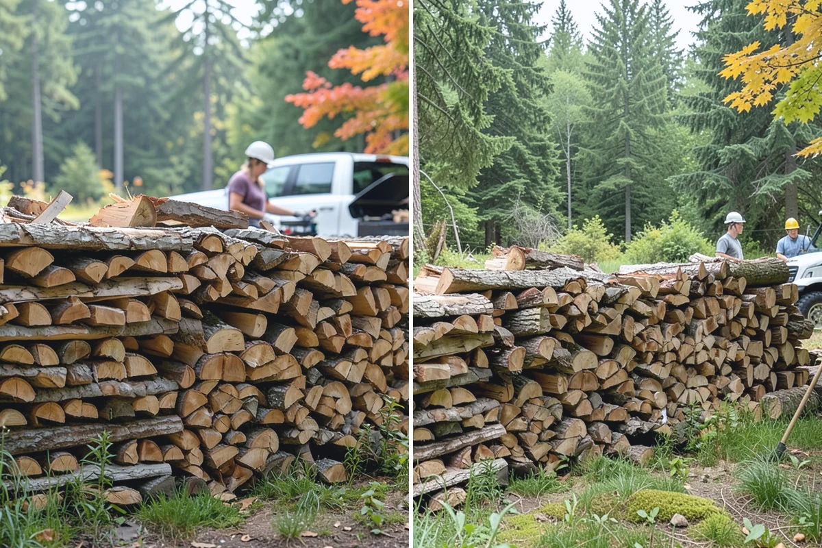 Custom Firewood Lengths in Gold Bar, Snohomish County, WA - Measure and confirm your target length
