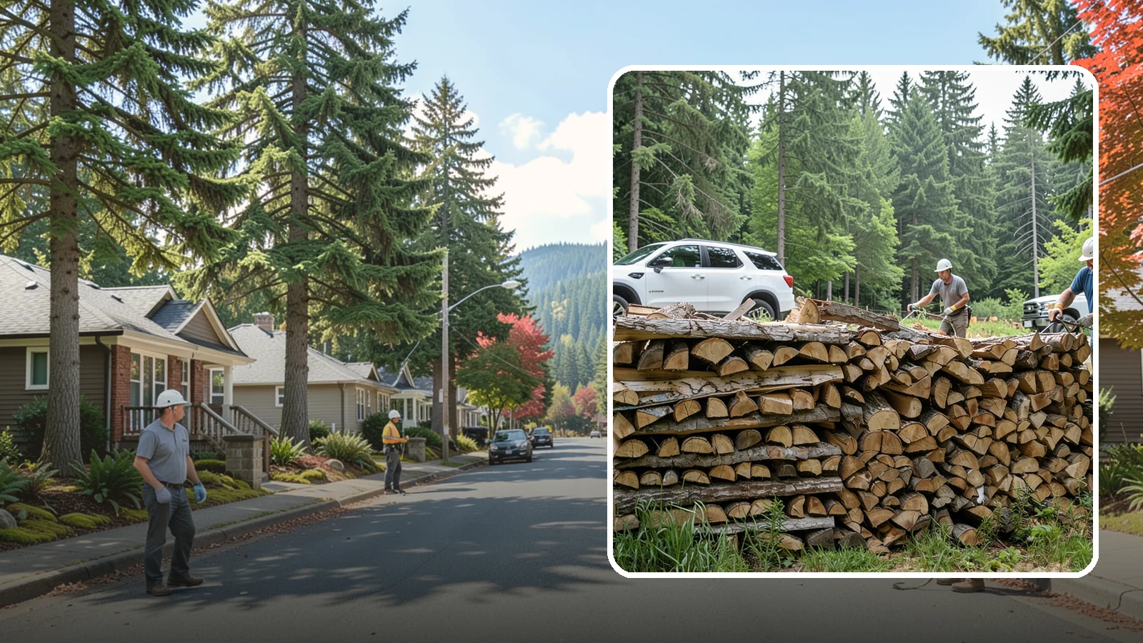 Custom Firewood Lengths in Hunts Point, King County, WA - Custom-cut firewood lengths tailored to the exact dimensions of your firebox.