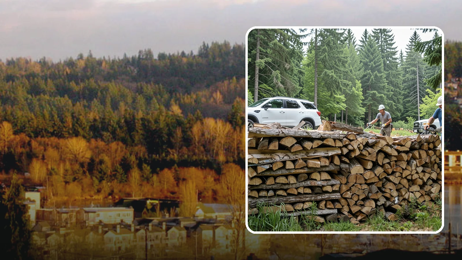 Custom Firewood Lengths in Kenmore, King County, WA - Custom-cut firewood lengths tailored to the exact dimensions of your firebox.