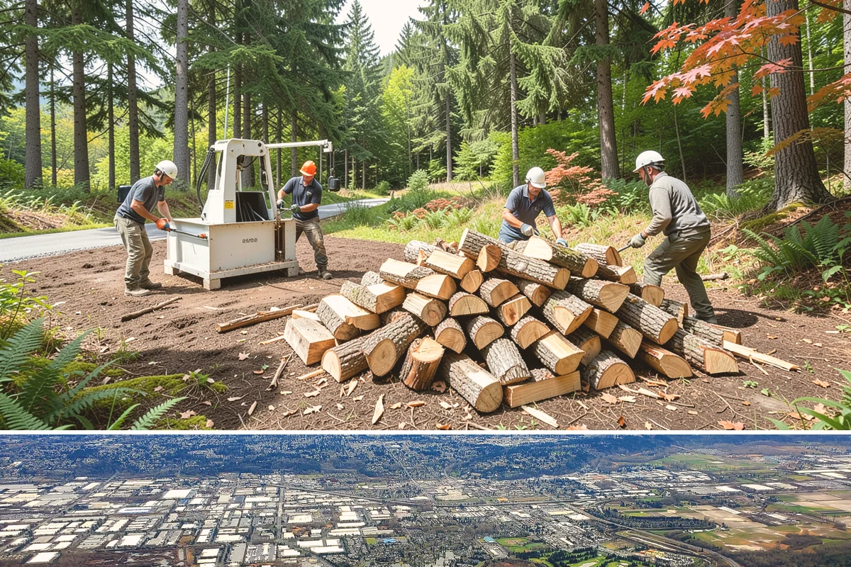 Custom Firewood Lengths in Kent, King County, WA - Order custom lengths in the dry season so pieces have time to fully season before use.
