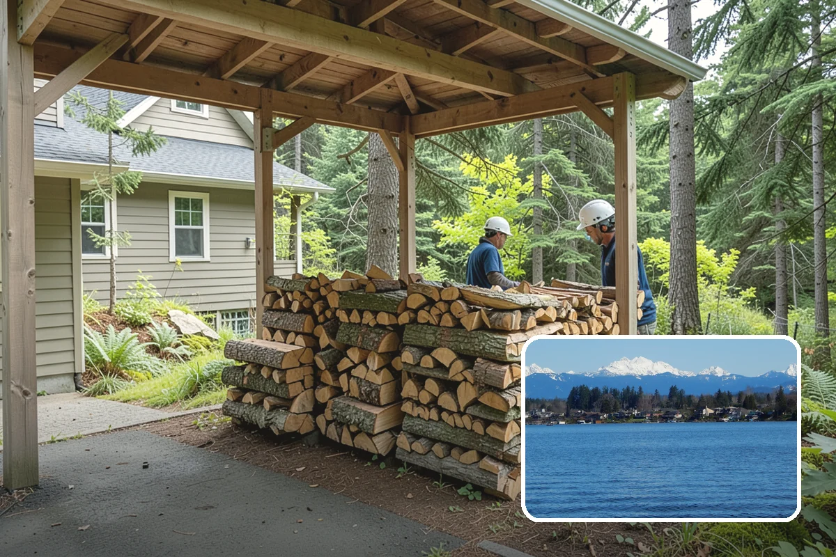 Custom Firewood Lengths in Lake Stevens, Snohomish County, WA - Cut to your exact firebox dimensions