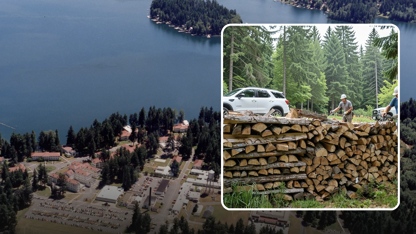 Custom Firewood Lengths in Lakewood, Pierce County, WA - Custom-cut firewood lengths tailored to the exact dimensions of your firebox.
