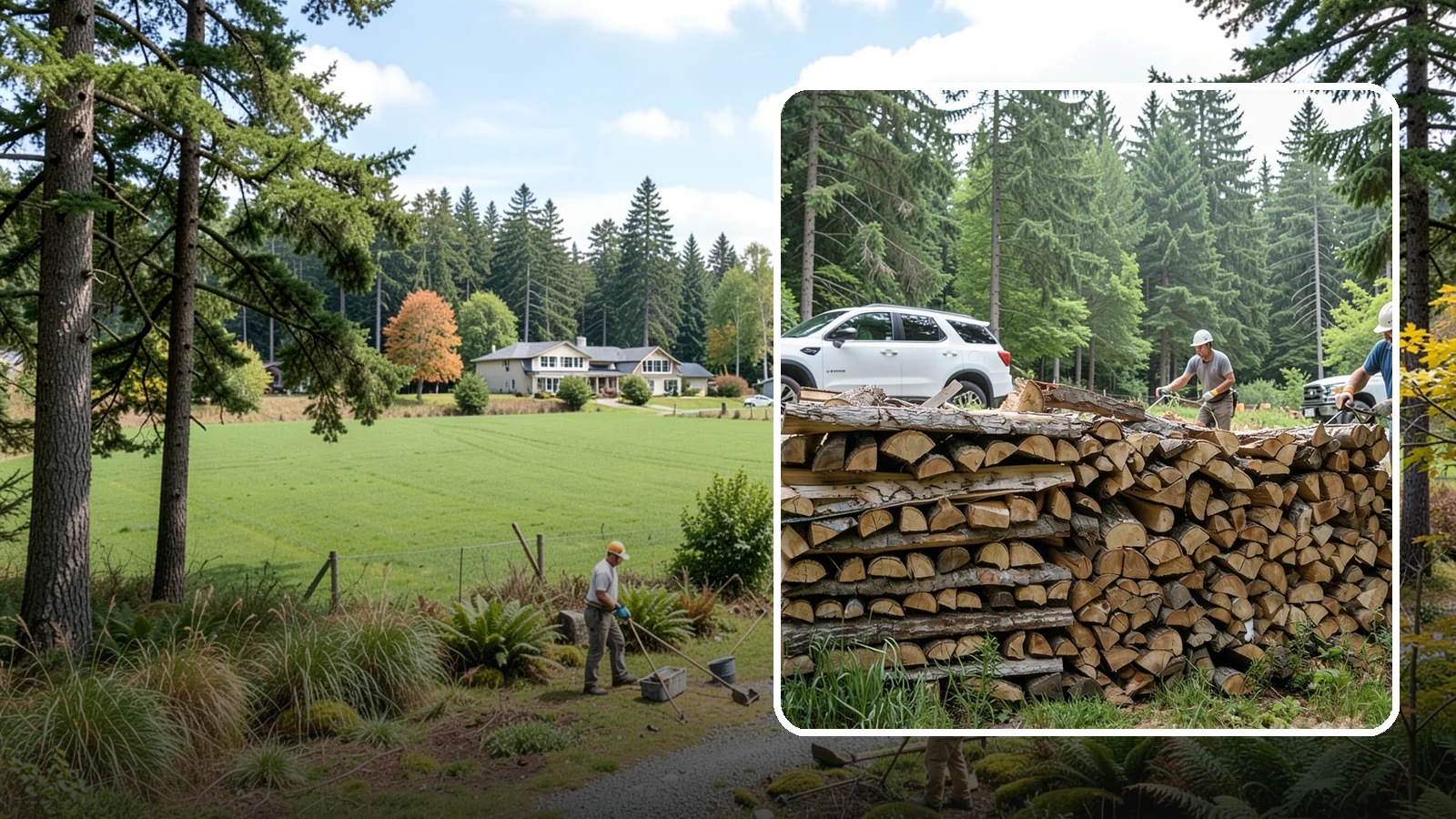 Custom Firewood Lengths in Lyman, Skagit County, WA - Custom-cut firewood lengths tailored to the exact dimensions of your firebox.