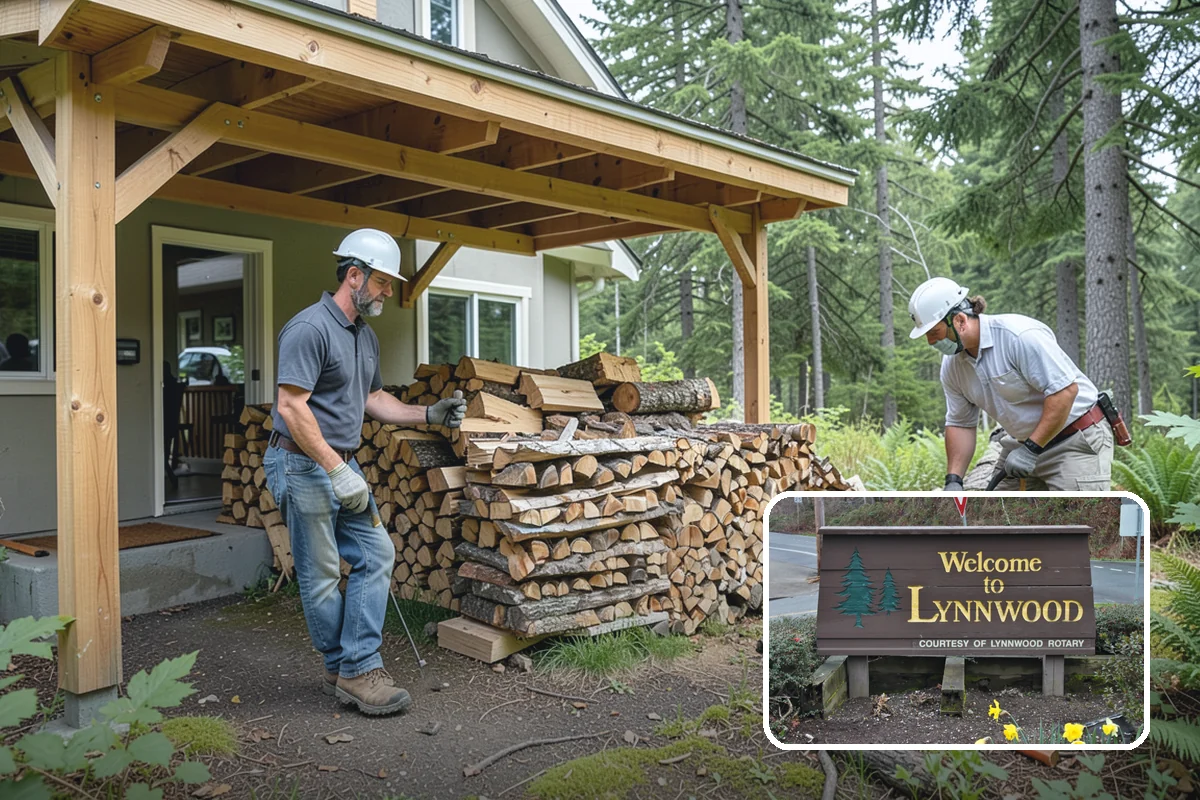 Custom Firewood Lengths in Lynnwood, Snohomish County, WA - Cut to your exact firebox dimensions
