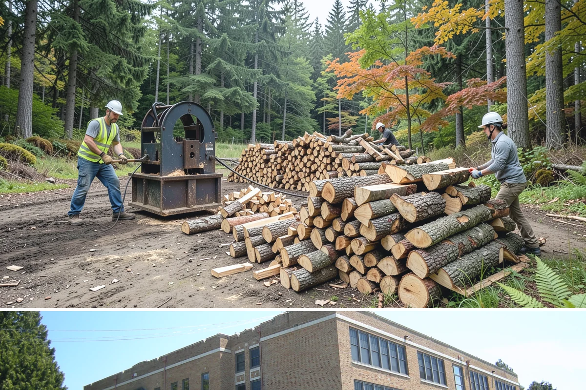 Custom Firewood Lengths in Maple Valley, King County, WA - Order custom lengths in the dry season so pieces have time to fully season before use.