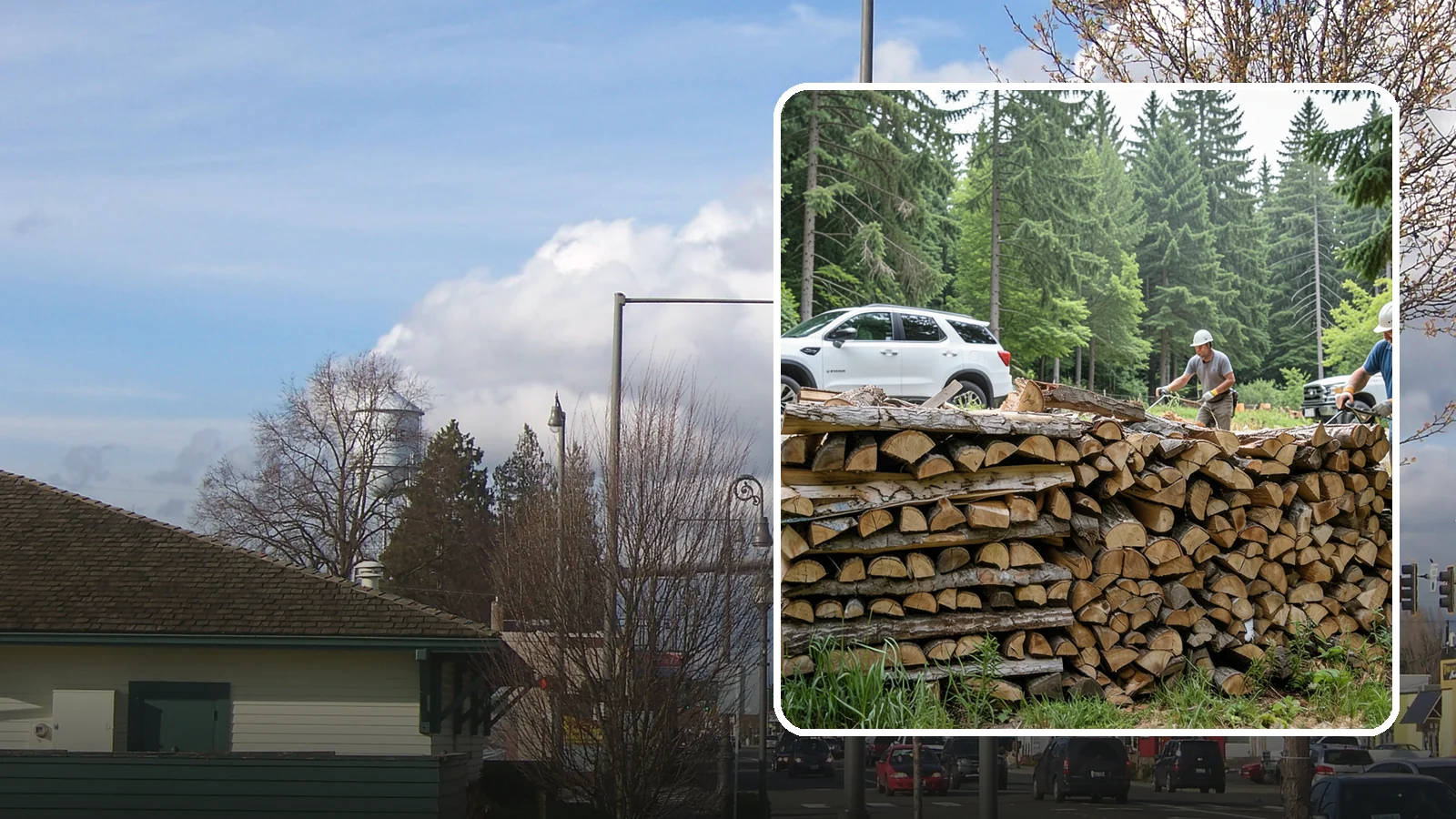 Custom Firewood Lengths in Marysville, Snohomish County, WA - Custom-cut firewood lengths tailored to the exact dimensions of your firebox.