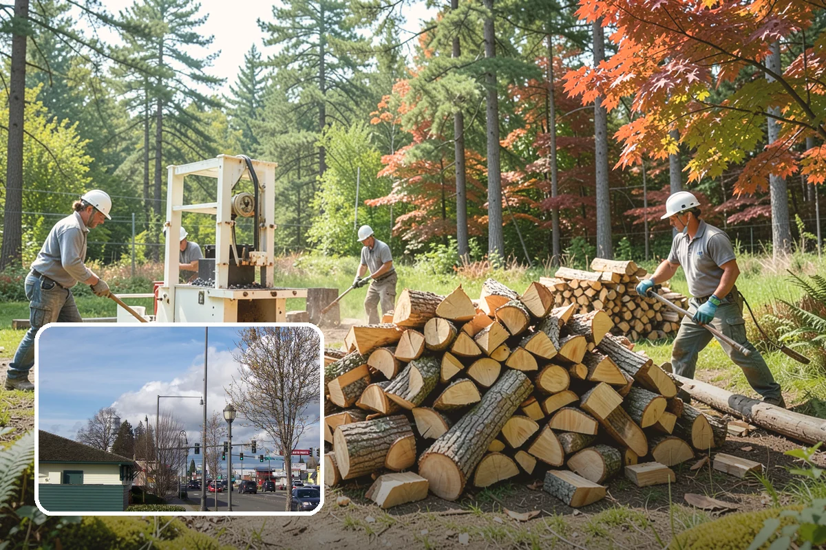 Custom Firewood Lengths in Marysville, Snohomish County, WA - Cut to your exact firebox dimensions