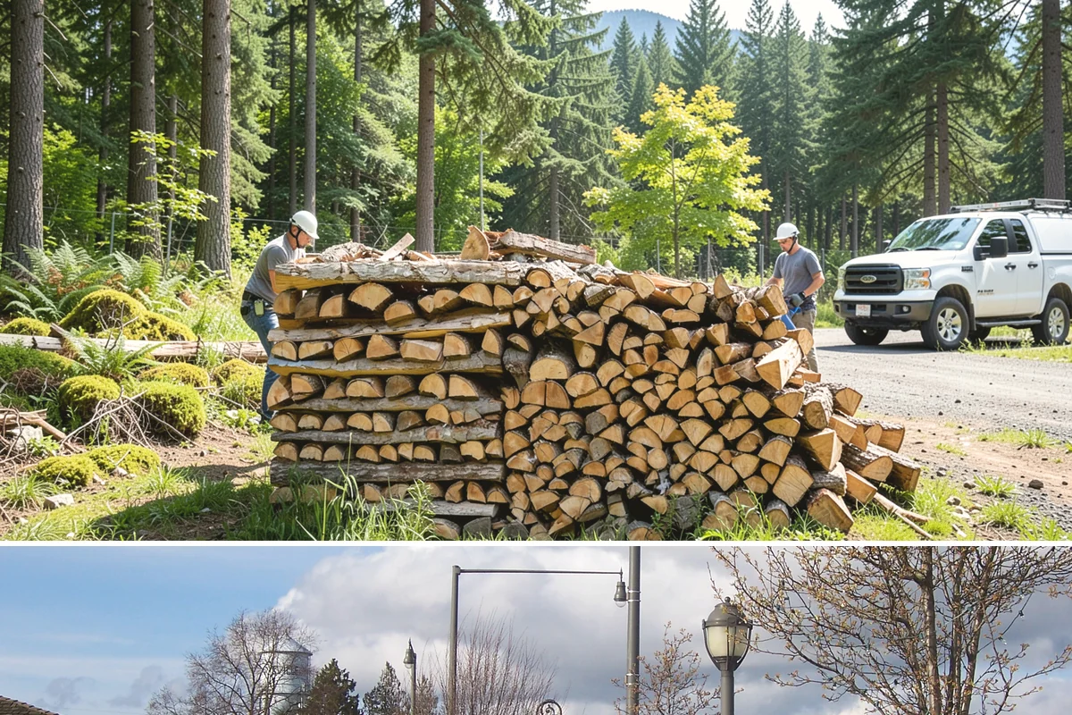 Custom Firewood Lengths in Marysville, Snohomish County, WA - Order custom lengths in the dry season so pieces have time to fully season before use.