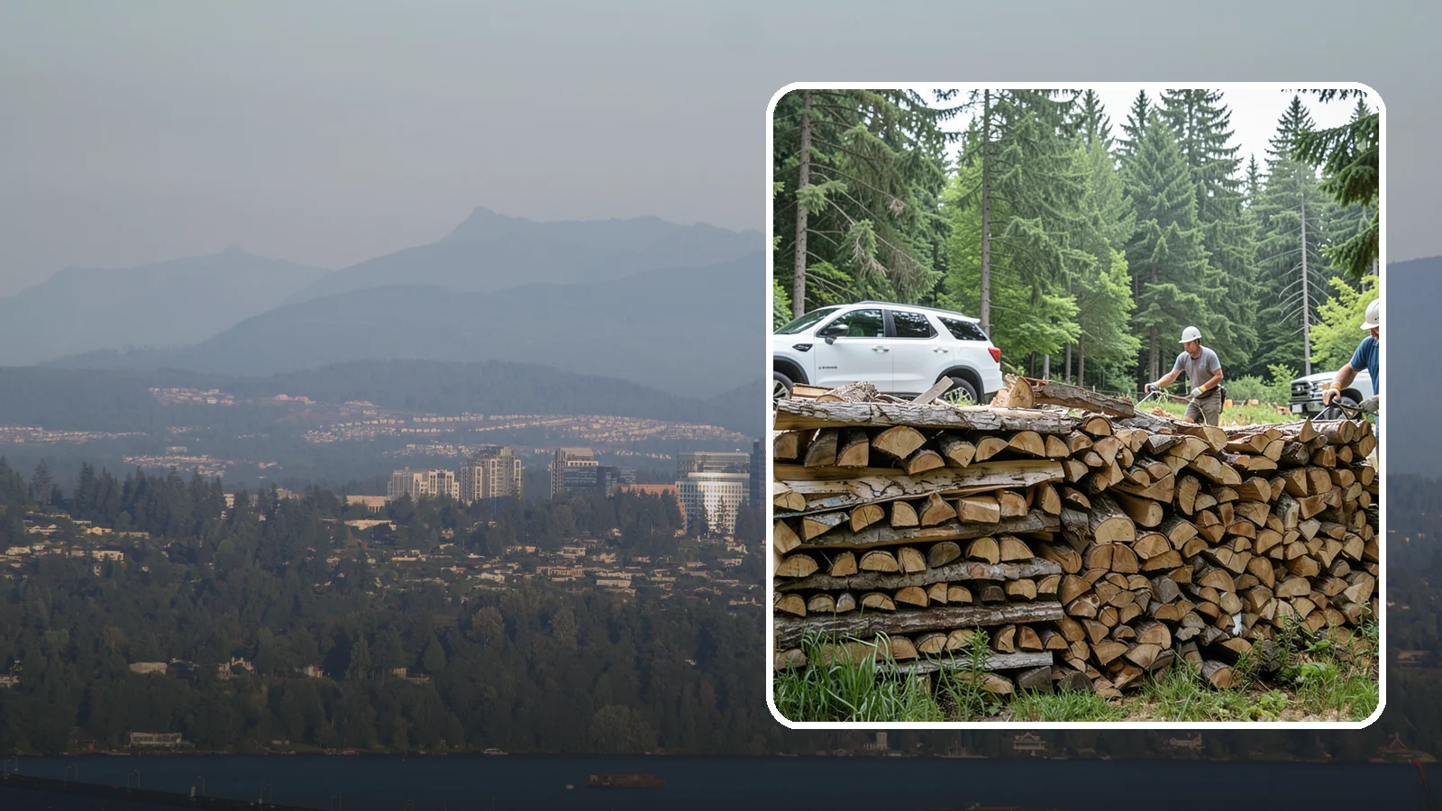 Custom Firewood Lengths in Medina, King County, WA - Custom-cut firewood lengths tailored to the exact dimensions of your firebox.