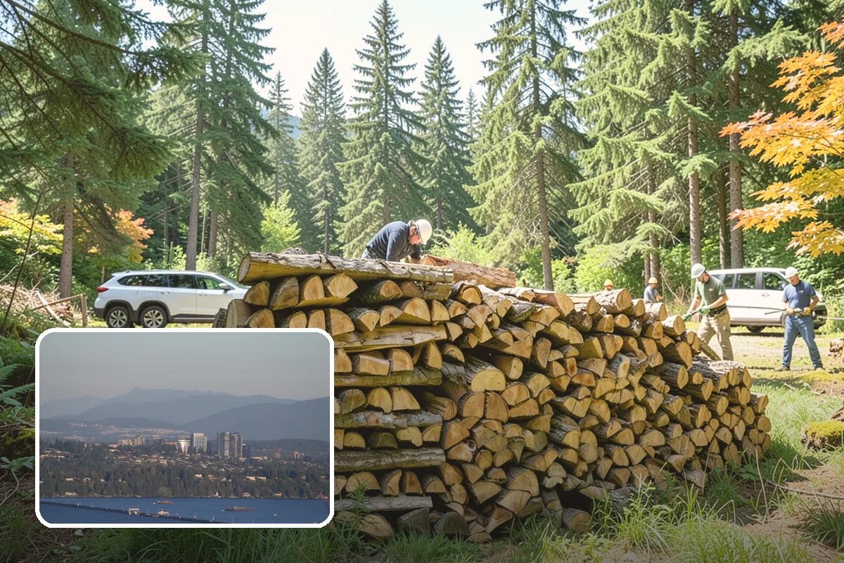Custom Firewood Lengths in Medina, King County, WA - Cut to your exact firebox dimensions