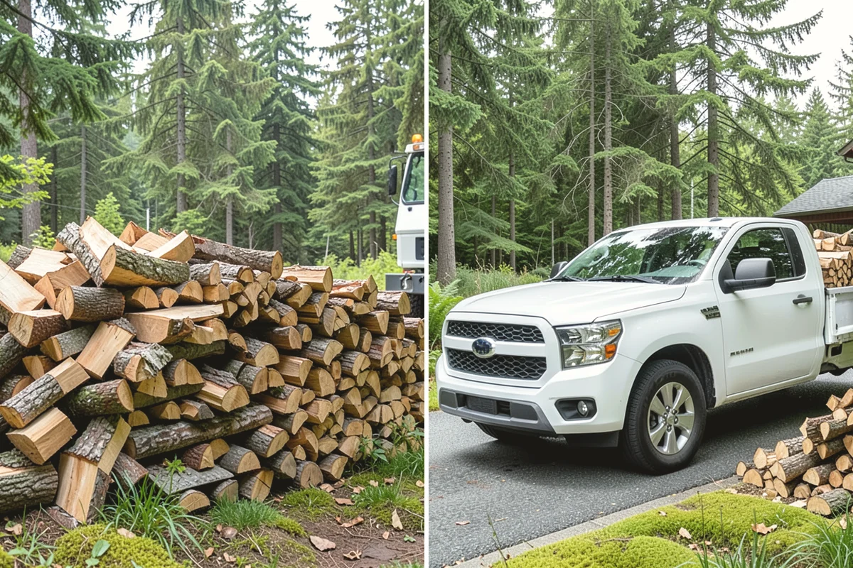 Custom Firewood Lengths in Mercer Island, King County, WA - Measure and confirm your target length