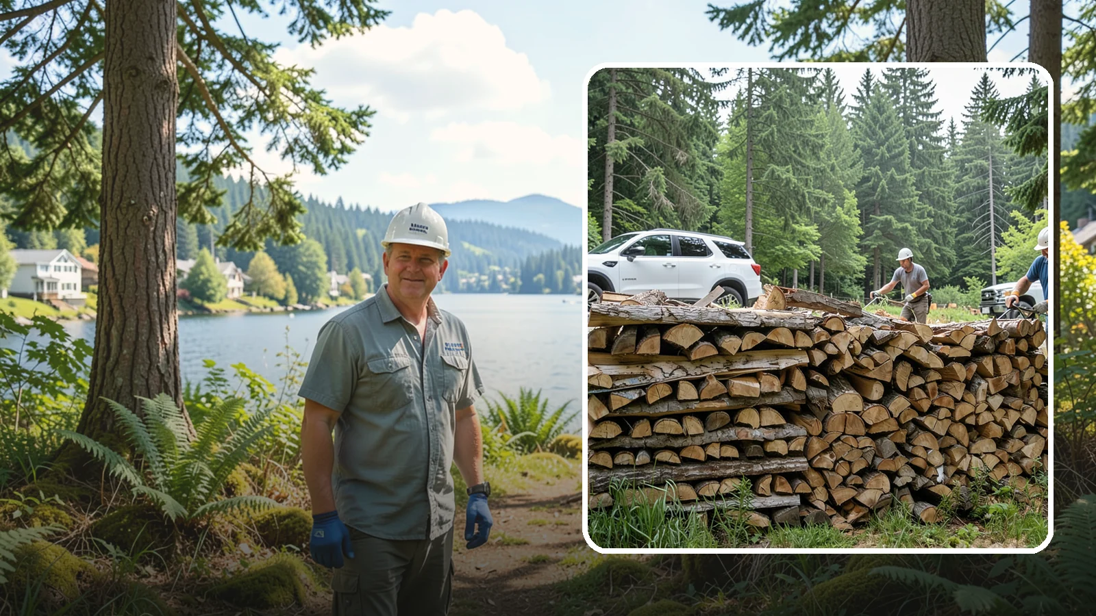 Custom Firewood Lengths in Milton, King County, WA - Custom-cut firewood lengths tailored to the exact dimensions of your firebox.