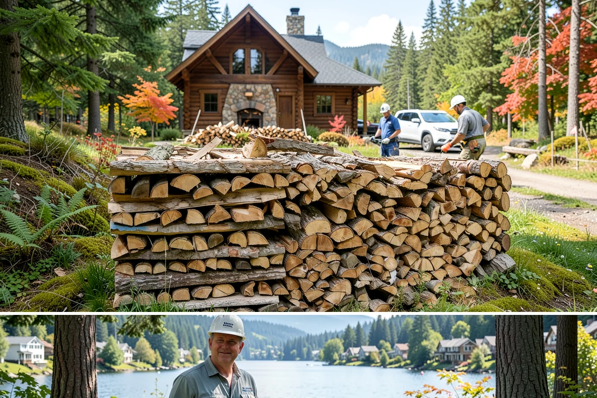 Custom Firewood Lengths in Milton, King County, WA - Order custom lengths in the dry season so pieces have time to fully season before use.