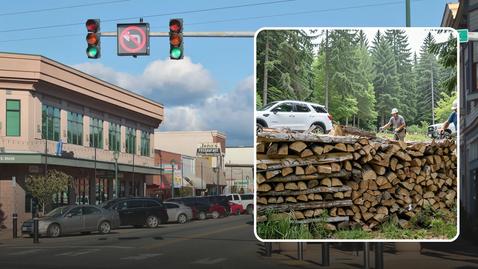 Custom Firewood Lengths in Monroe, Snohomish County, WA - Custom-cut firewood lengths tailored to the exact dimensions of your firebox.
