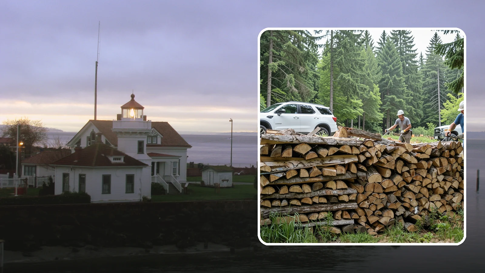 Custom Firewood Lengths in Mukilteo, Snohomish County, WA - Custom-cut firewood lengths tailored to the exact dimensions of your firebox.