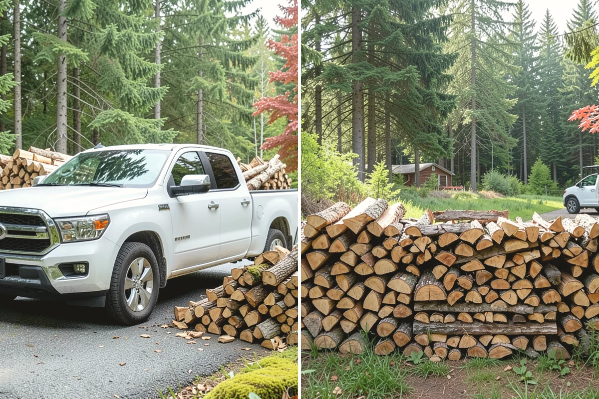 Custom Firewood Lengths in Oak Harbor, Island County, WA - Measure and confirm your target length