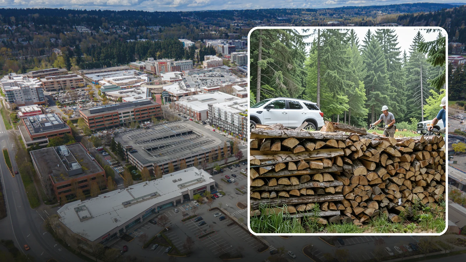 Custom Firewood Lengths in Redmond, King County, WA - Custom-cut firewood lengths tailored to the exact dimensions of your firebox.