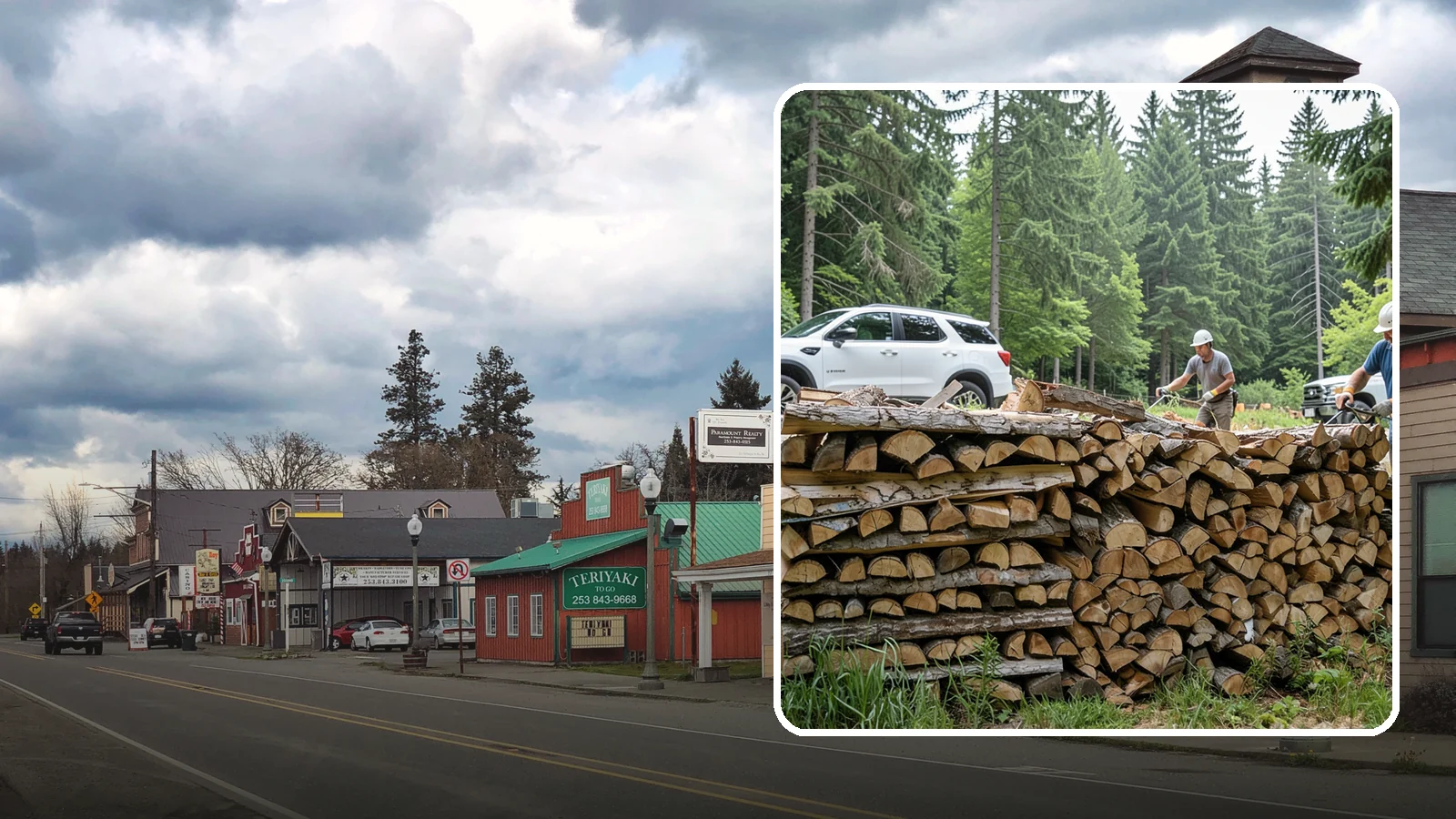 Custom Firewood Lengths in Roy, Pierce County, WA - Custom-cut firewood lengths tailored to the exact dimensions of your firebox.
