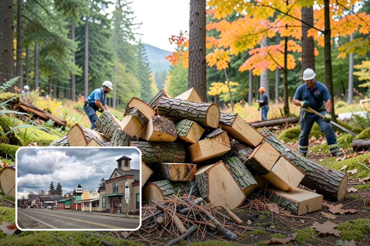 Custom Firewood Lengths in Roy, Pierce County, WA - Cut to your exact firebox dimensions
