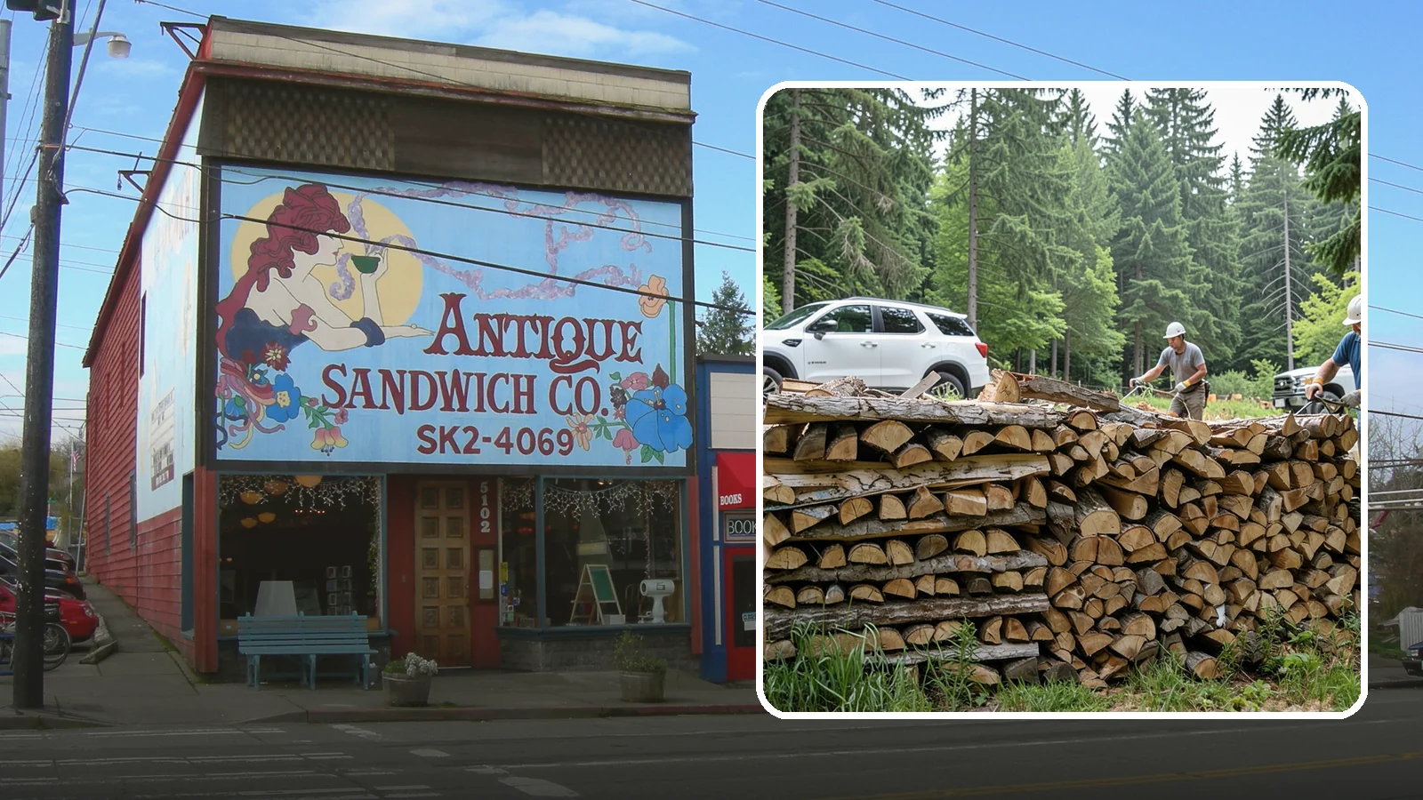 Custom Firewood Lengths in Ruston, Pierce County, WA - Custom-cut firewood lengths tailored to the exact dimensions of your firebox.