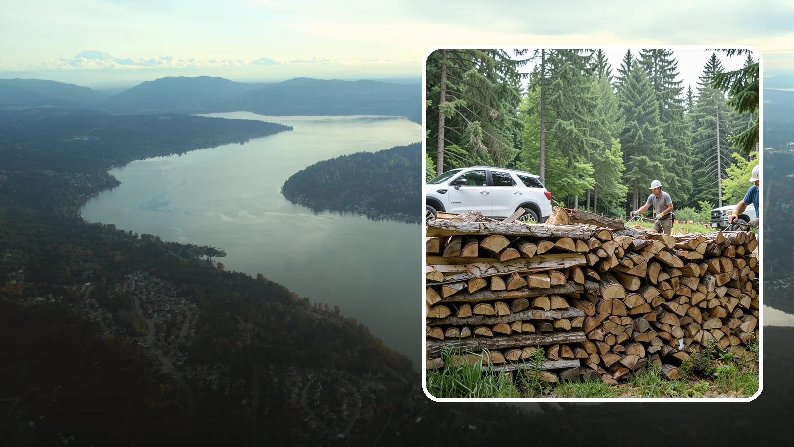 Custom Firewood Lengths in Sammamish, King County, WA - Custom-cut firewood lengths tailored to the exact dimensions of your firebox.