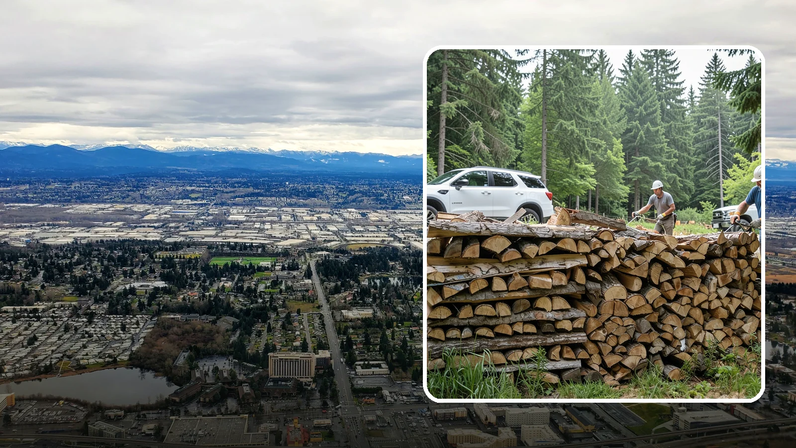 Custom Firewood Lengths in SeaTac, King County, WA - Custom-cut firewood lengths tailored to the exact dimensions of your firebox.