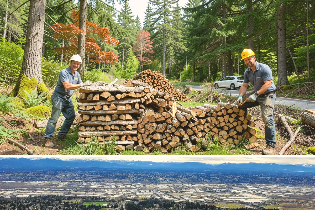 Custom Firewood Lengths in SeaTac, King County, WA - Order custom lengths in the dry season so pieces have time to fully season before use.