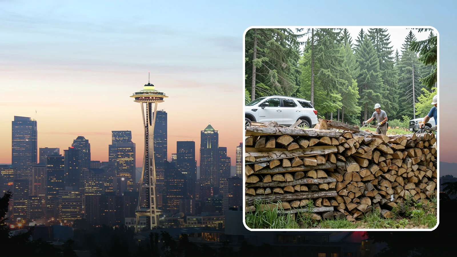 Custom Firewood Lengths in Seattle, WA - Custom-cut firewood lengths tailored to the exact dimensions of your firebox.