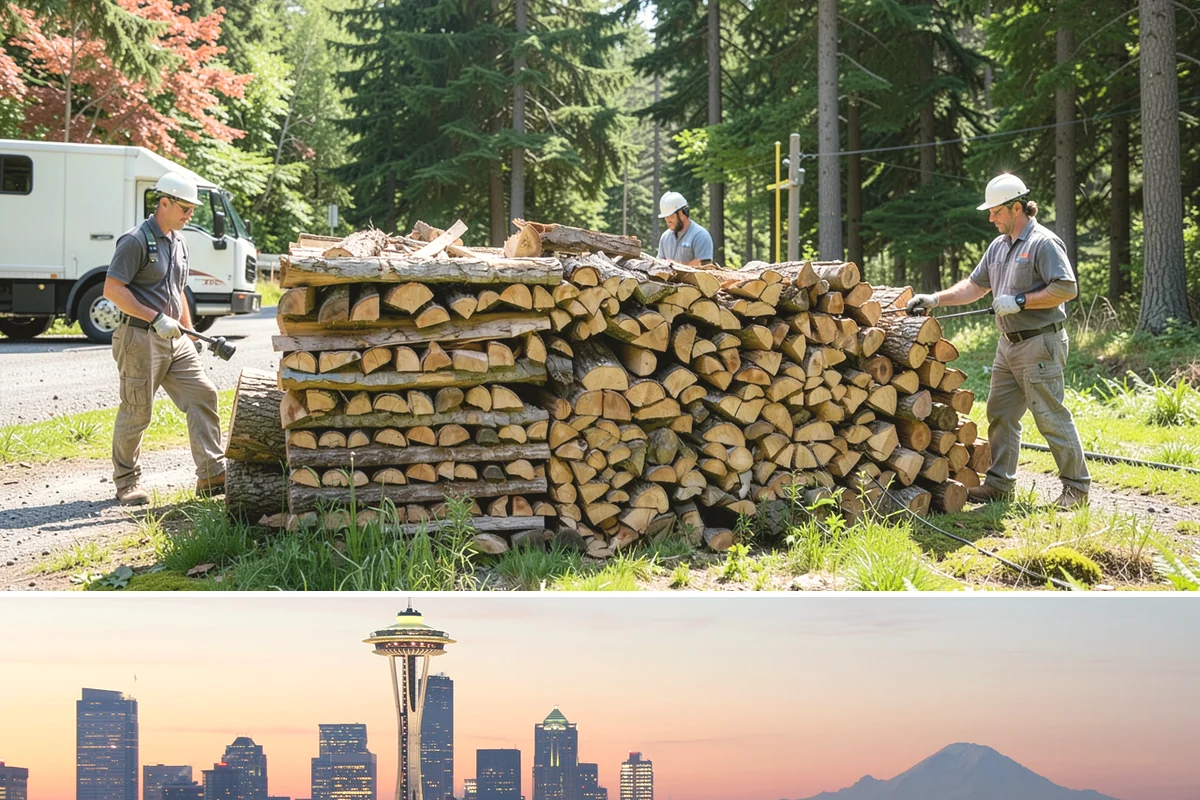 Custom Firewood Lengths in Seattle, WA - Order custom lengths in the dry season so pieces have time to fully season before use.