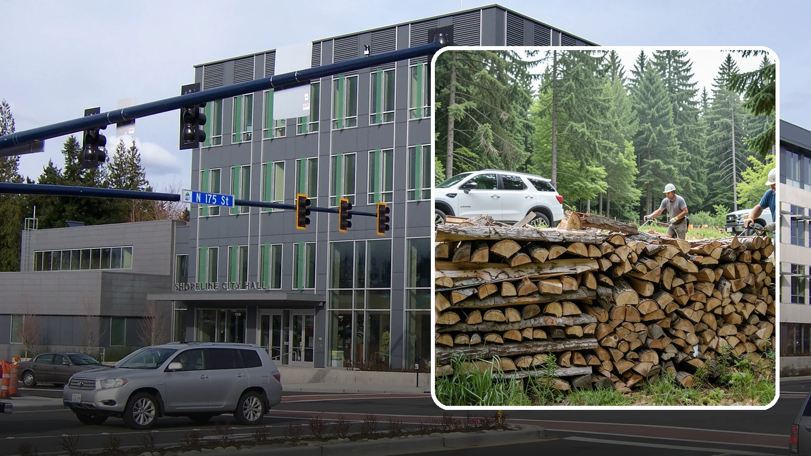 Custom Firewood Lengths in Shoreline, King County, WA - Custom-cut firewood lengths tailored to the exact dimensions of your firebox.