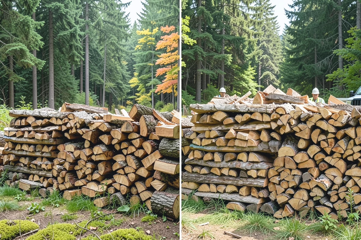 Custom Firewood Lengths in Skykomish, King County, WA - Measure and confirm your target length