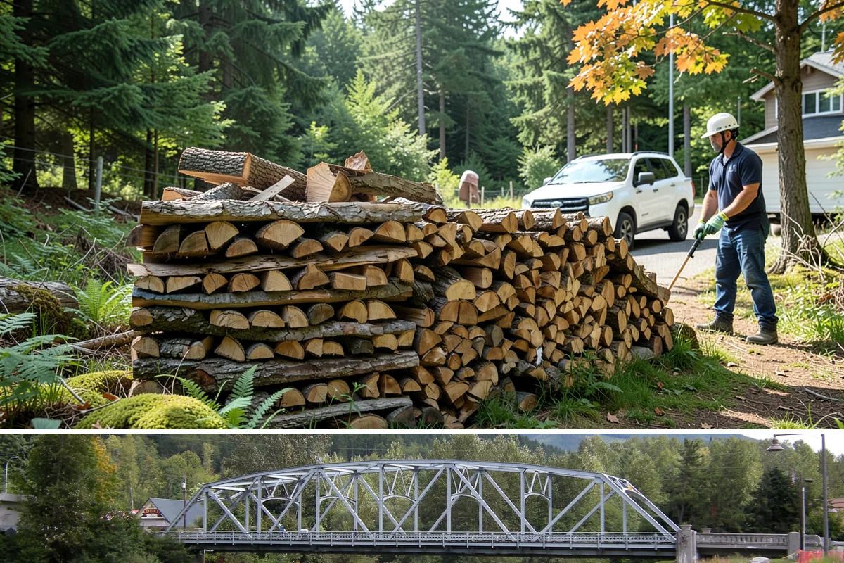 Custom Firewood Lengths in Skykomish, King County, WA - Order custom lengths in the dry season so pieces have time to fully season before use.