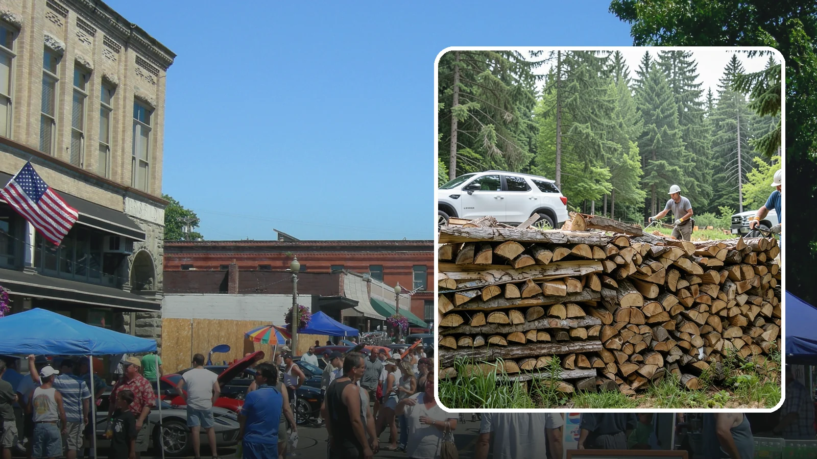 Custom Firewood Lengths in Snohomish, Snohomish County, WA - Custom-cut firewood lengths tailored to the exact dimensions of your firebox.