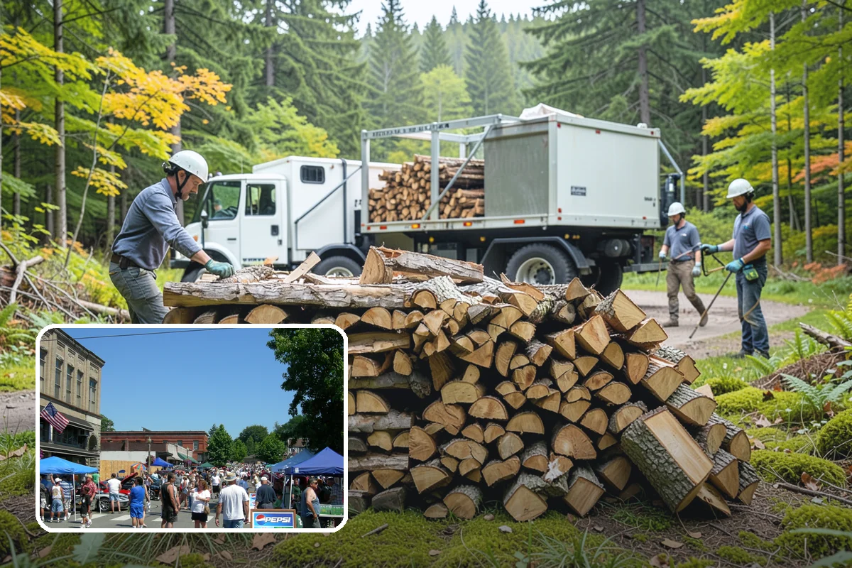 Custom Firewood Lengths in Snohomish, Snohomish County, WA - Cut to your exact firebox dimensions