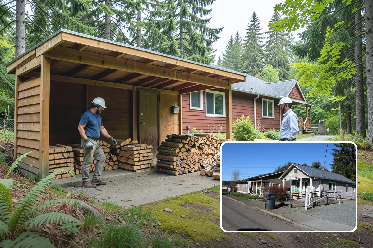 Custom Firewood Lengths in South Prairie, Pierce County, WA - Cut to your exact firebox dimensions