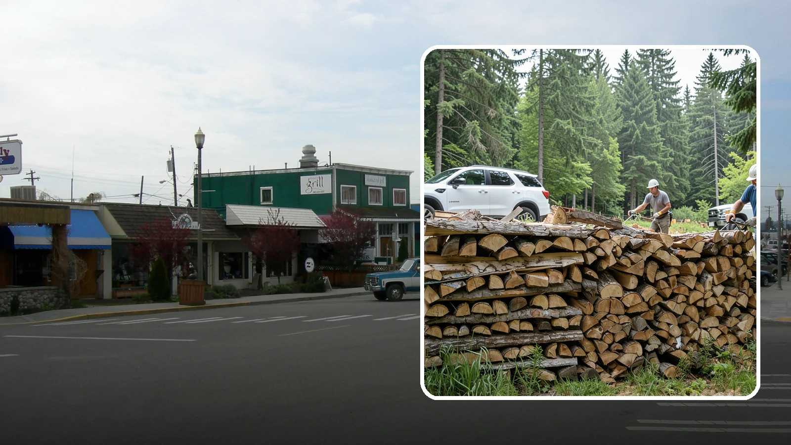 Custom Firewood Lengths in Stanwood, Snohomish County, WA - Custom-cut firewood lengths tailored to the exact dimensions of your firebox.