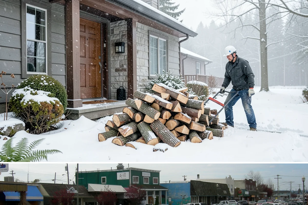Custom Firewood Lengths in Stanwood, Snohomish County, WA - Order custom lengths in the dry season so pieces have time to fully season before use.