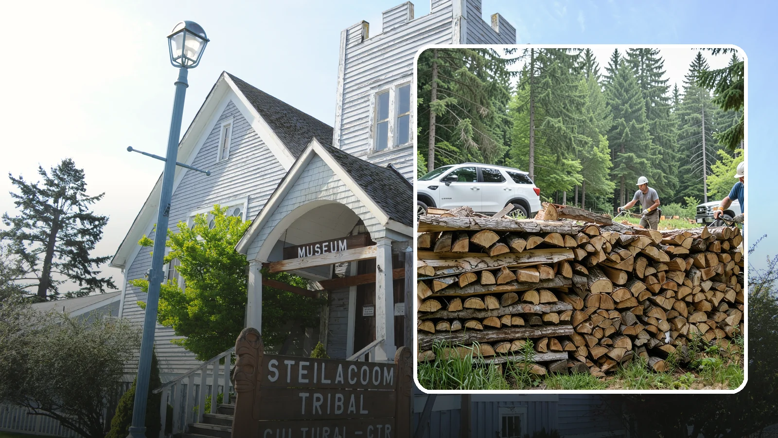 Custom Firewood Lengths in Steilacoom, Pierce County, WA - Custom-cut firewood lengths tailored to the exact dimensions of your firebox.