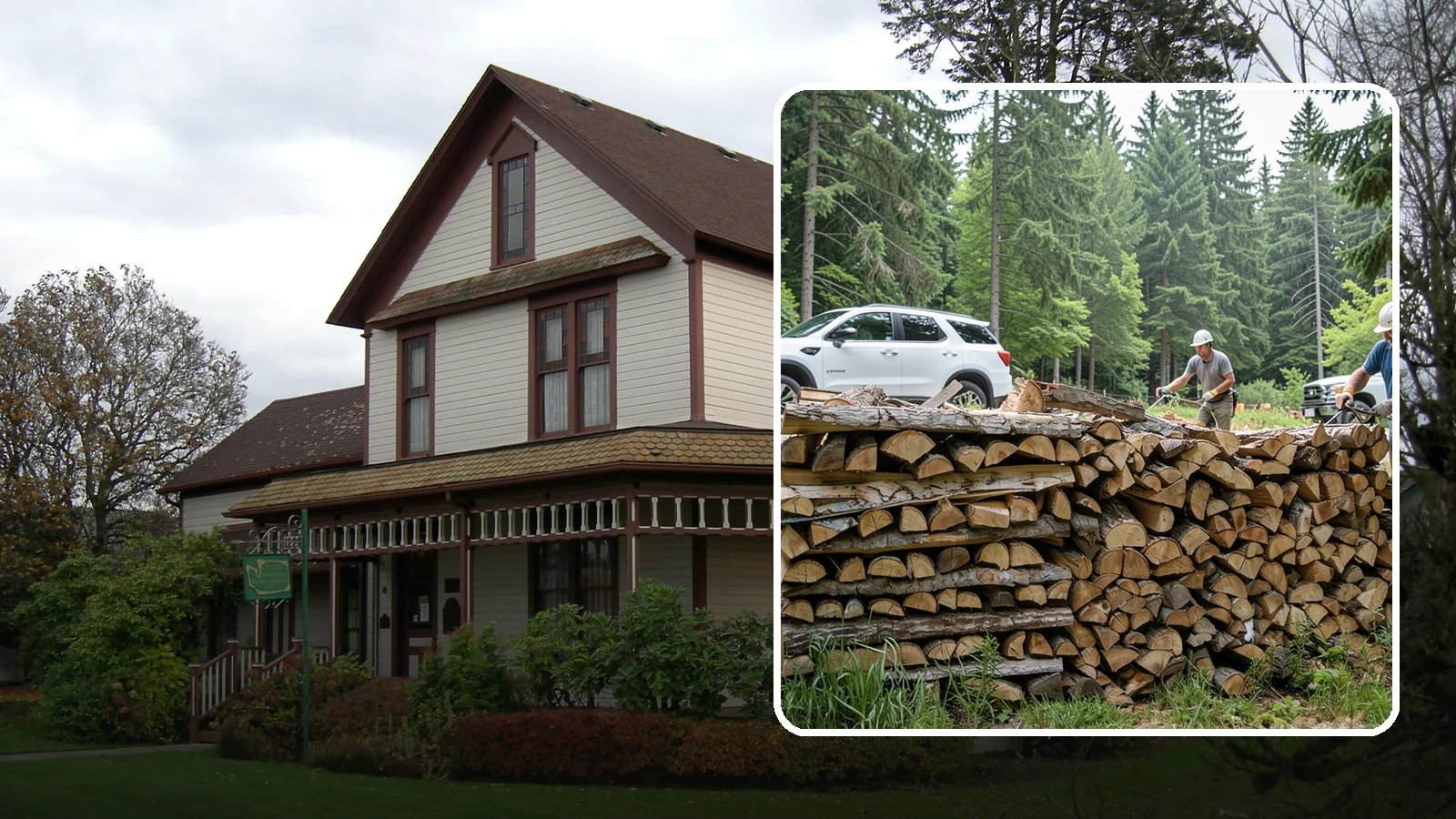 Custom Firewood Lengths in Sumner, Pierce County, WA - Custom-cut firewood lengths tailored to the exact dimensions of your firebox.