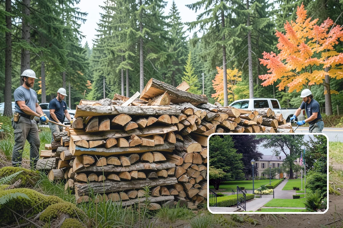 Custom Firewood Lengths in Woodinville, King County, WA - Cut to your exact firebox dimensions