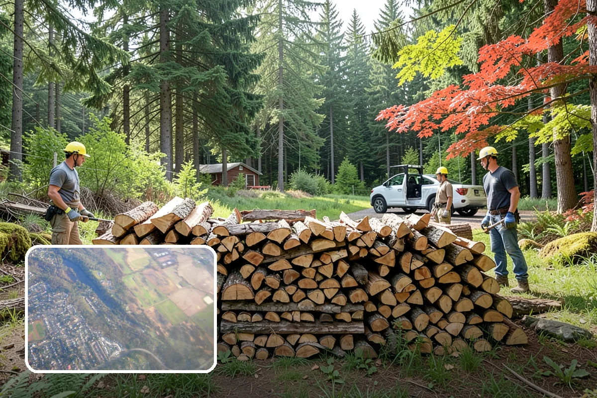 Customer Tree Processing in Algona, King County, WA - No equipment rental or heavy lifting for you